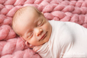 Newborn Girl Portrait Session {Ewing, NJ Photographer}