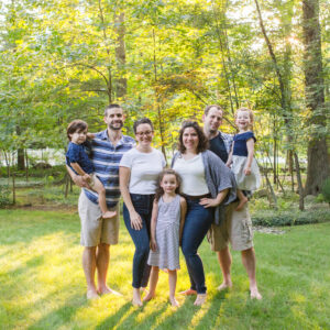 Outdoor Family Portraits, Bergen County New Jersey