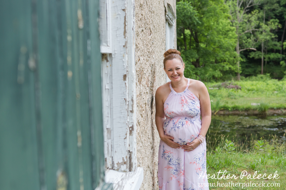 Maternity Session Waterloo Village Sussex County NJ