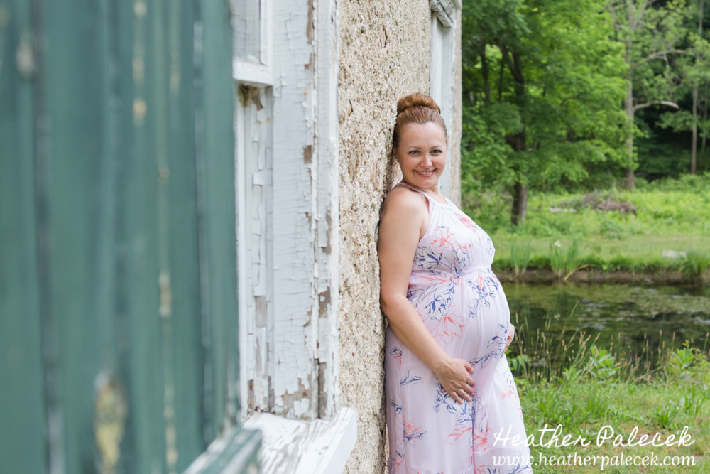 Maternity Session Waterloo Village Sussex County NJ