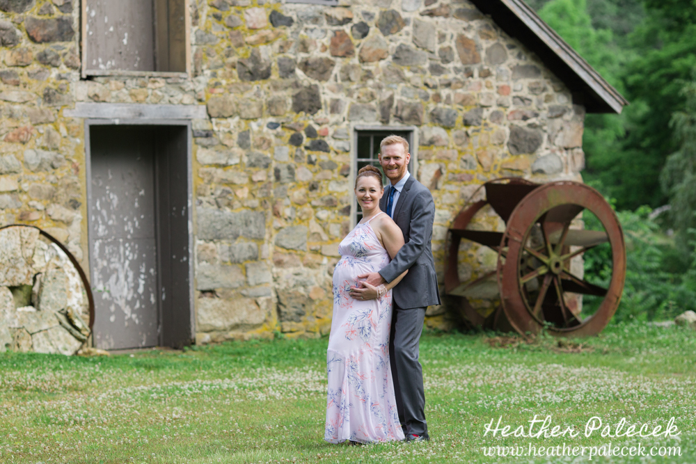 Maternity Session Waterloo Village Sussex County NJ