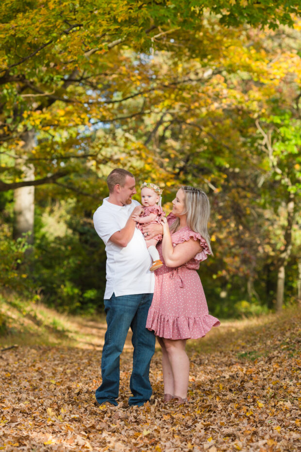 Fall Family Session at Washington Crossing Park