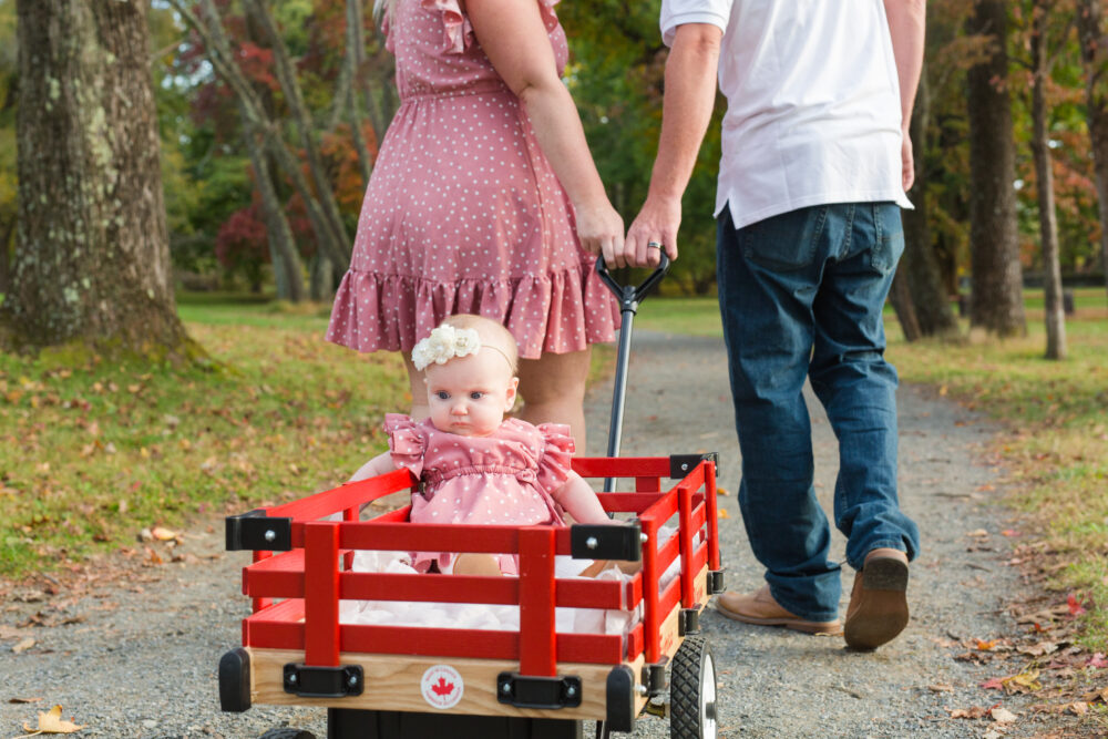 Fall Family Session at Washington Crossing Park