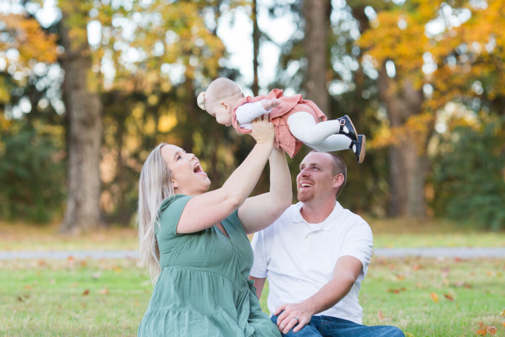 Fall Family Session at Washington Crossing Park