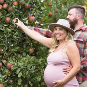 Apple Orchard Maternity Session