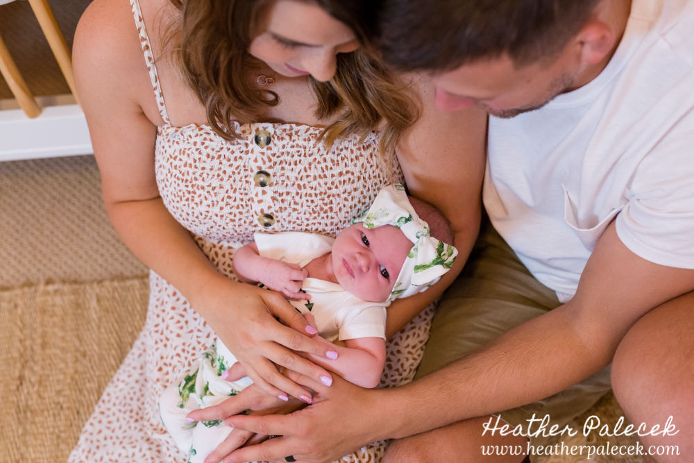 Newborn Girl Lifestyle Session Ewing NJ