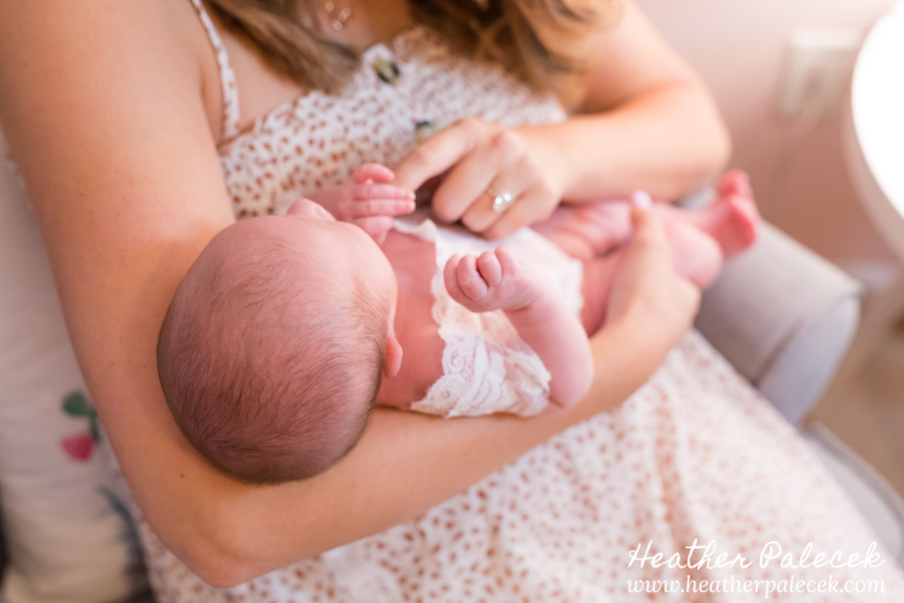 Newborn Girl Lifestyle Session Ewing NJ