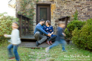 Fall Family Portraits at Washington Crossing Park {Bucks County PA Photographer}