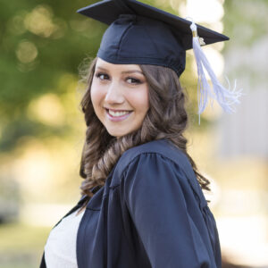 Senior Portraits of Rider Graduate